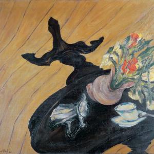 La Table ronde - 1965 - 81x100 cm