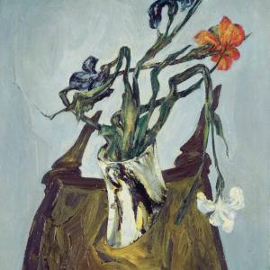 Nature morte aux iris - 1959 - 81x65 cm
